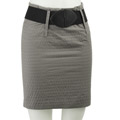 BB Dakota Women's Jocelin Dot Jacquard Skirt