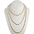 Maddy Emerson Couture Genuine White Pearl Necklace (7-8 mm)