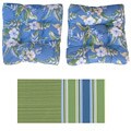 All-weather Square Chair Cushions (Set of 2)