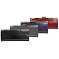 Mundi Patent Leather Clip-top Clutch