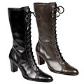 Etienne Aigner Lace-front High Heel Boots