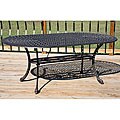 Hand-finished Bronze Zigzag Dining Table