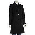 Larry Levine Women's Club Collar Walker Coat