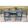 Princeton 7-piece Black Dining Set