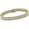 10k Yellow Gold 3ct TDW Diamond Bracelet (I-J, I2-I3)