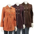 Live A Little Women's Grommeted Corduroy Jacket