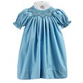 Petit Ami Infant Girl's Blue Dress