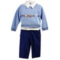Petit Ami Infant Boy's 3-piece Pants Set