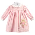 Zu by Petit Ami Toddler Girl's Pink Dress