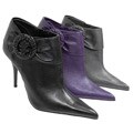 Anne Michelle by Journee Round Buckle Booties