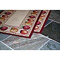 Apple Variety Two-piece Tapestry Rug/ Runner Set (19' x 27' and 19' x 54')