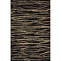 Power-woven Whitehall Black Rug (9'10 x 13'7)