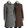 Larry Levine Pin Dot Classic Tweed Wool Walker