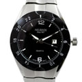 Helbros By Jules Jurgensen Men's Black Dial Watch