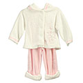 Rumble Tumble Newborn Girl's 2-piece Jacket Set