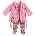 Rumble Tumble Infant Girl's Pajama and Robe Set