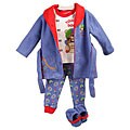Rumble Tumble Infant Boy's Pajama and Robe Set