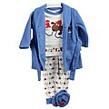 Rumble Tumble Infant Boy's Pajama and Robe Set