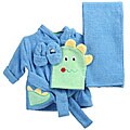 Rumble Tumble Newborn Boy's 4-piece Robe Set (0-9M)