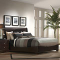 Classic Low-profile Sleigh Queen Bed