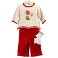 Baby Togs Infant Girl's Ivory Sweater Pants Set