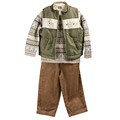 B.T. Kids Toddler Boy's Quilted Vest Sweater Set