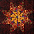Jessica I Spice Fabric 12-block Quilt Kit