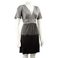 Pathway Women's Flutter-sleeve Dip Dyed Dress