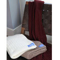 Himalaya Trading Co. Cashmere Cable Knit Throw