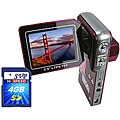 SVP D1 HDDV-3000R-4GB 2.5-inch LCD Red Camcorder