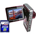 SVP HDDV-3000R-8GB D1-Quality Red Camcorder Kit