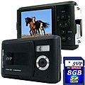SVP Xthinn-706B-8GB 7MP 2.4-inch LCD Digital Camera