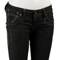 Taverniti Women's Pocket Bootcut Jeans