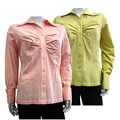 Seessel Women's Long-sleeve Ribbed Shirt