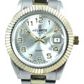 Helbros By Jules Jurgensen Men's Silver Dial Watch