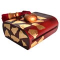 Gold Tassels Business Card Holder
