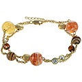 Genuine Italian Glass 2-strand Bracelet