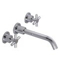Siena Euro Bathroom Brass Faucet with Chrome Finish