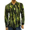 Versace Men's Fitted Multicolor Shirt