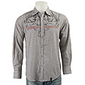 Straight Faded Men's Long-sleeve Stripe Shirt