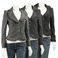 Last Kiss Women's Ruffle Edge Jacket