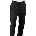 Claiborne Components Men's Black Wool Flat Front Pants