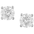 Premier 14k Gold 3/4ct Diamond Earrings (G-H-I, VS)