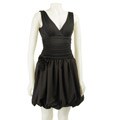 Max & Cleo Women's Jersey Taffeta Bubble Dress
