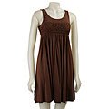 Max & Cleo Women's U-neck Jersey Dress