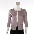 August Silk Women's Pearl Cardigan