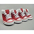 JLT Pets Red Doggy Sneakers