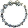 14k White Gold 1/4ct TDW Diamond Journey Necklace (H-I, I2-I3)