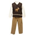 Good Lad Toddler Boy's Moose 3-piece Outfit