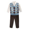 Good Lad Toddler Boy's Stripe and Argyle Outfit
